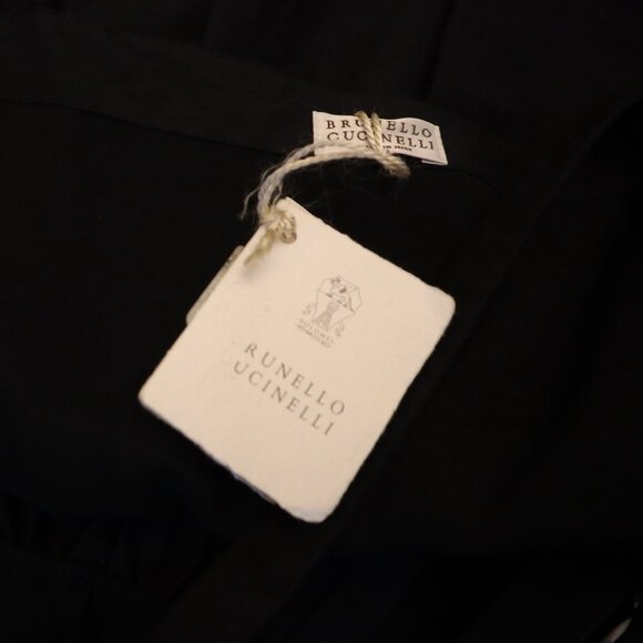 Brunello Cucinelli Black Dress Sleeveless Sequin Beaded Size Medium New Tag - Picture 10 of 11